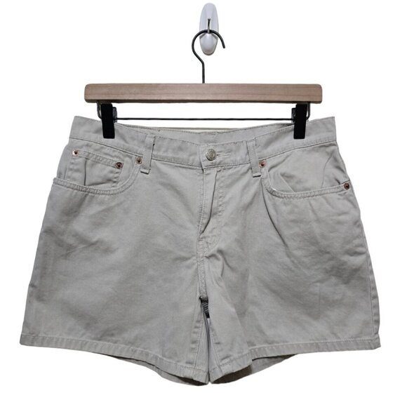 Ralph Lauren Polo Jeans Khaki Chino 5" 5-Pocket Shorts Sz 8 - Picture 1 of 6